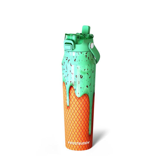 Bottle Buddy | Dual Function Lid Water Bottle | Stainless Steel | Double Wall Insulated