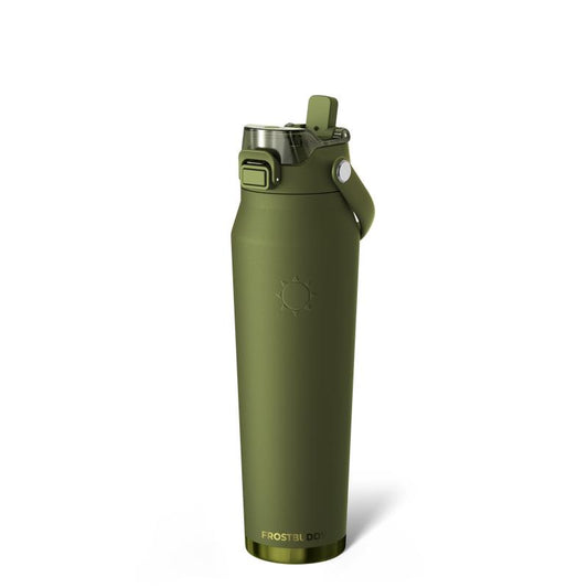 Bottle Buddy | Dual Function Lid Water Bottle | Stainless Steel | Double Wall Insulated