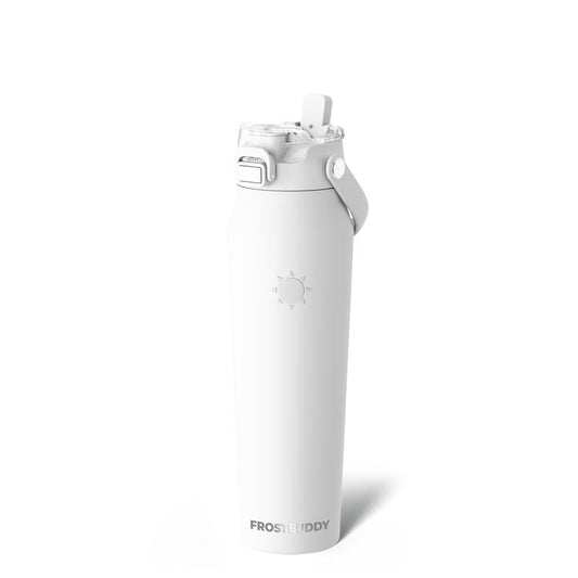 Bottle Buddy | Dual Function Lid Water Bottle | Stainless Steel | Double Wall Insulated